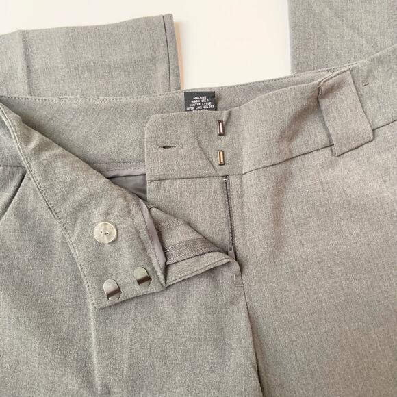 New York & Company Gray Stretch Pants Slacks Women's 6 Petite - Picture 8 of 9